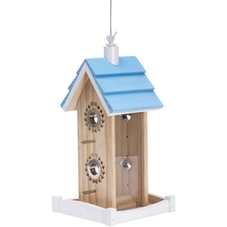 Perky-Pet Birdfeeder Wood House 2Lb 50182